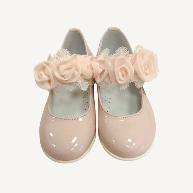 Ballerina rosa primi passi con roselline