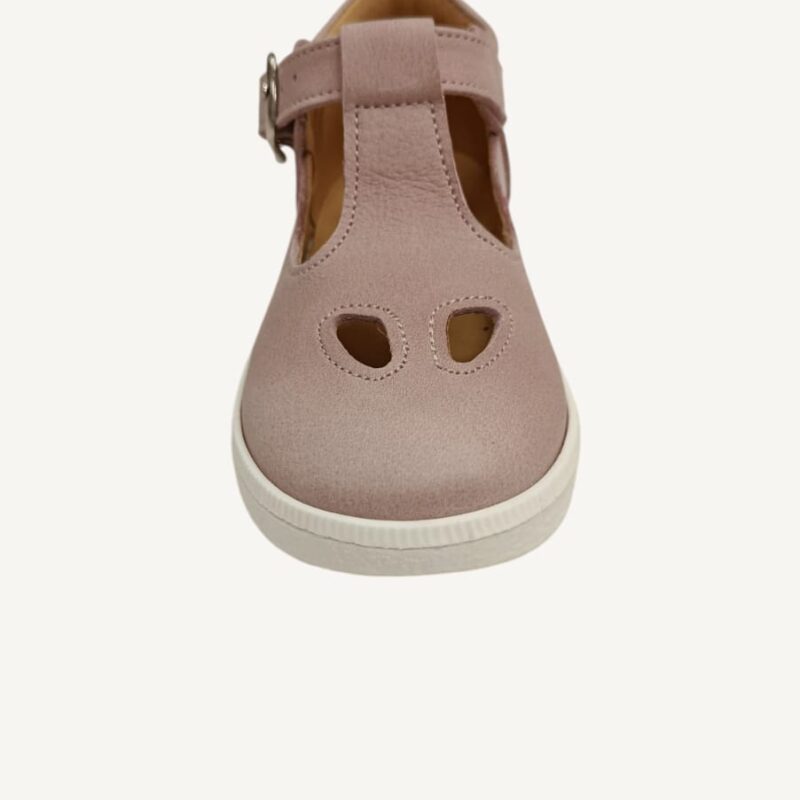 Occhietto rosa in pelle