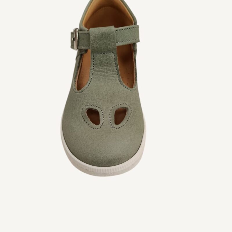 Occhietto verde in pelle