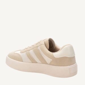 Sneakers in tessuto beige - immagine 3