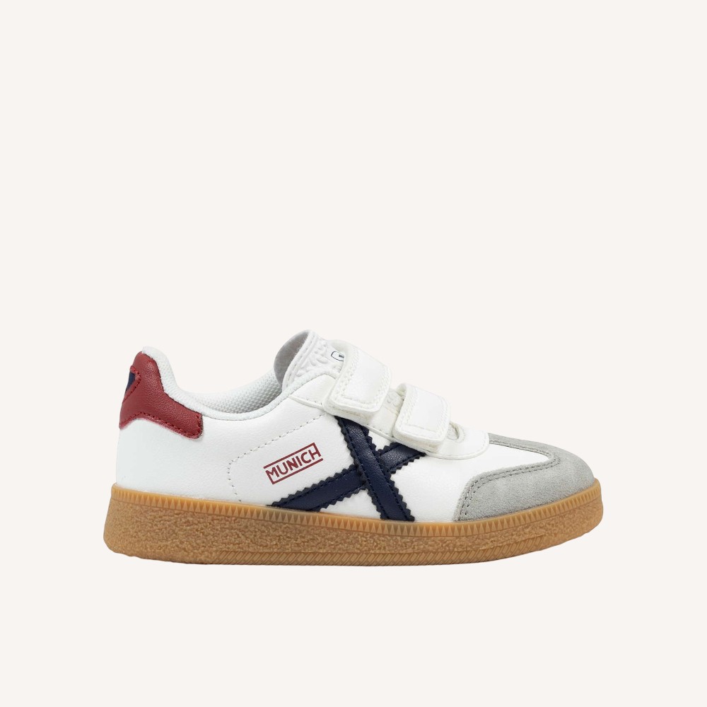 Sneakers bianca in pelle - immagine 3