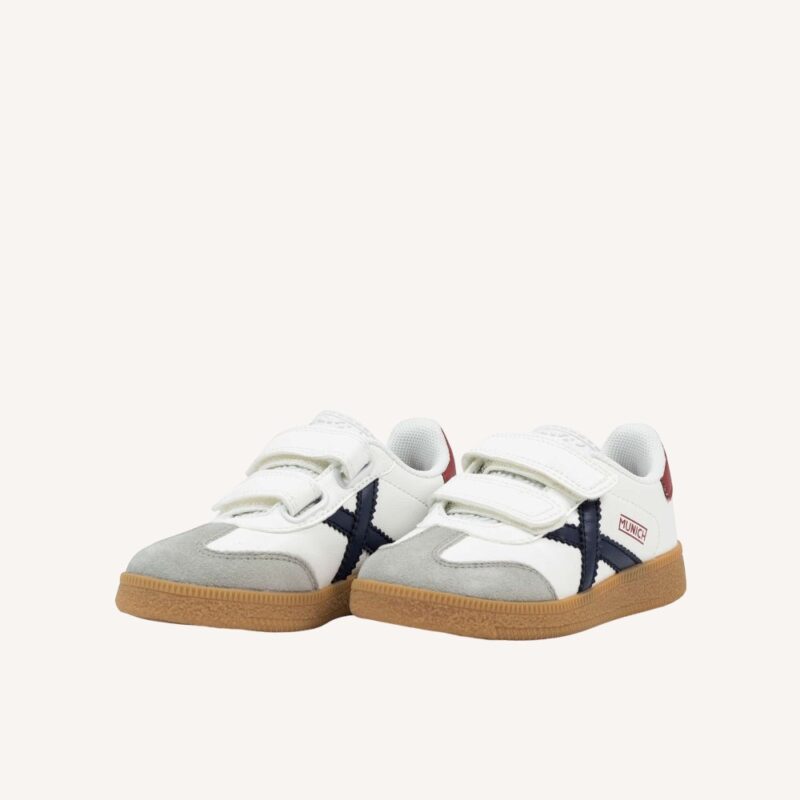 Sneakers bianca in pelle