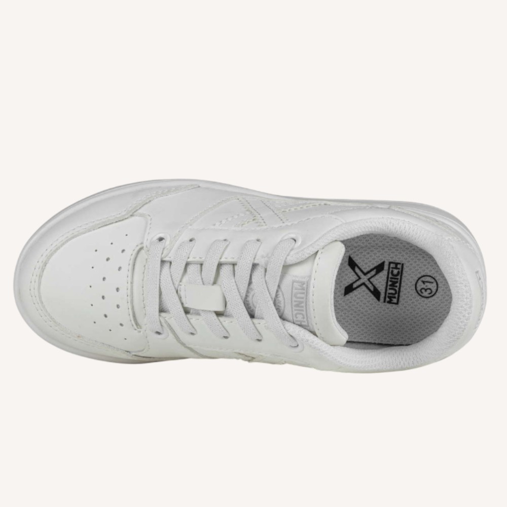 Sneakers bianca unisex - immagine 3