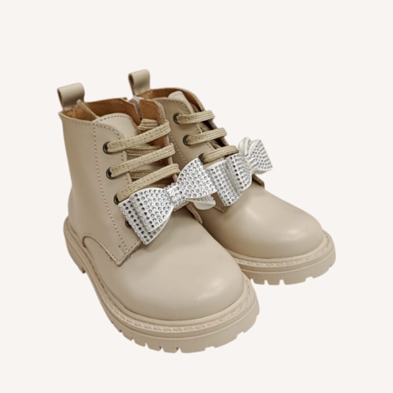 Stivaletto beige bimba Platis