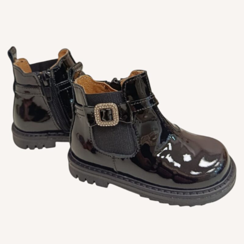 Stivaletto bimba lucido Platis