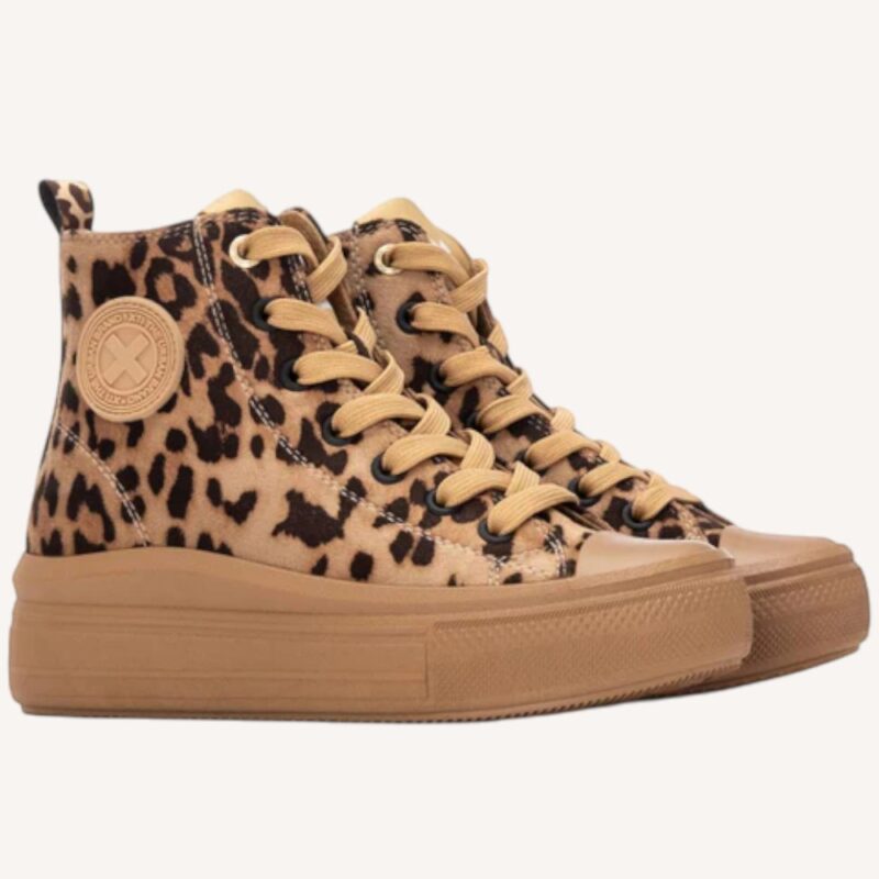 Sneakers alta animalier