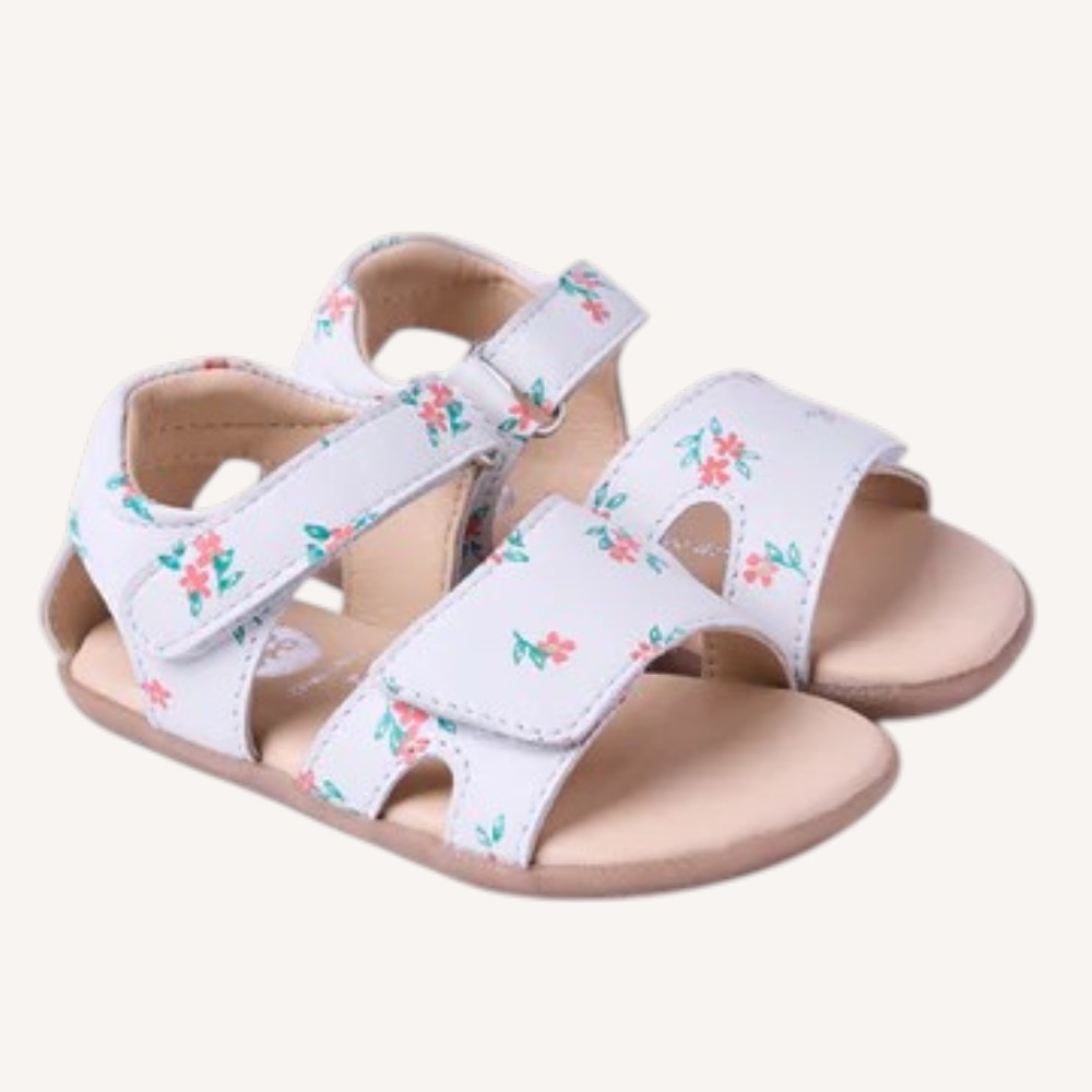 Sandalo barefoot bianco