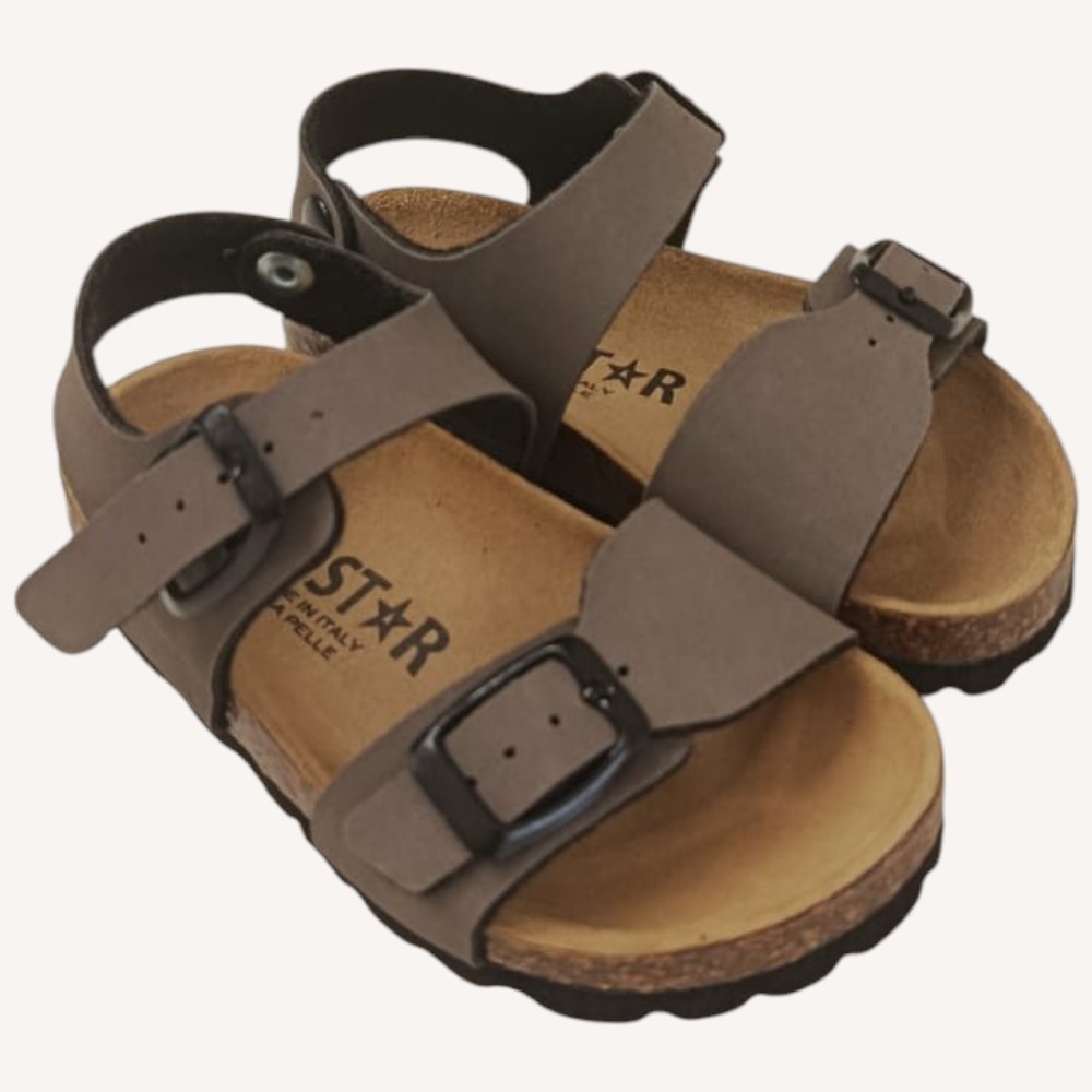Sandalo birken tortora